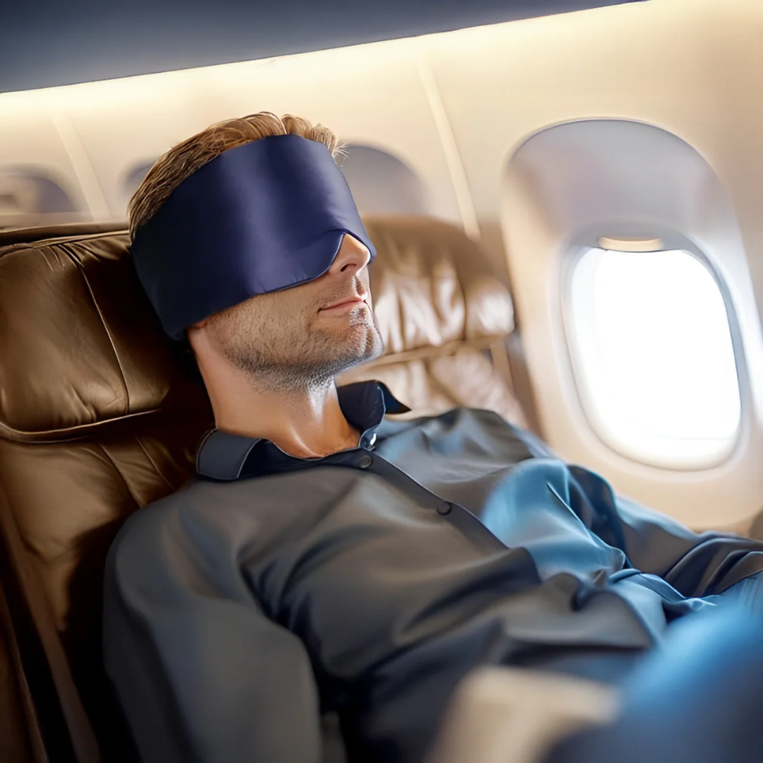 Masque soyeux pour un sommeil profond